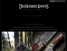 Tablet Screenshot of alaskablades.com